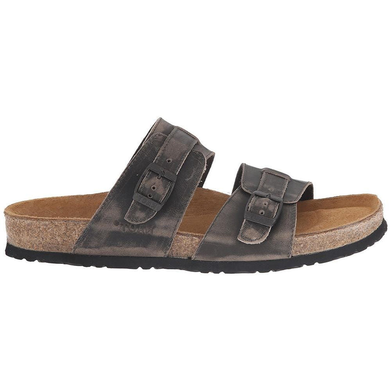 Naot Men's Santa Cruz Leather Adjustable Slip On Sandal | Simons Shoes
