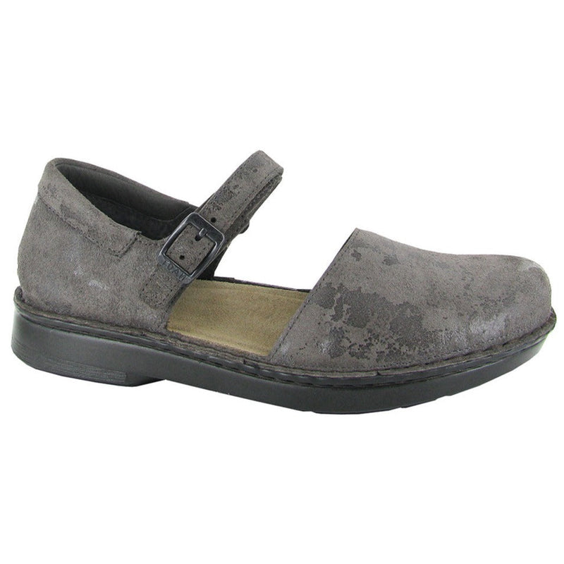 Naot Catania (63440) Womens Shoes Grey Marble Suede