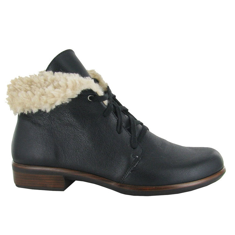 Naot Pali Winter Bootie (26013) Womens Shoes Soft Black Leather