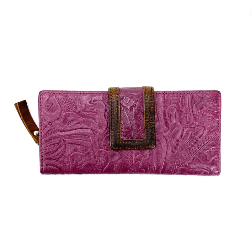 Osgoode Marley Floral Clutch Wallet (1436) Handbags Sangria