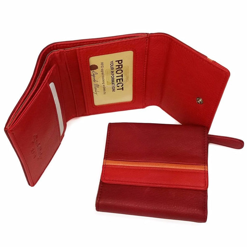 Osgoode Marley RFID Ultra Mini Wallet (1402) Handbags Garnet