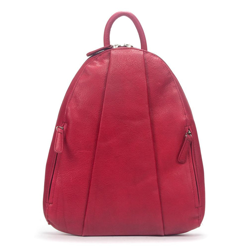 Osgoode Marley Teardrop Multi Zip Backpack (5017) Handbags Garnet