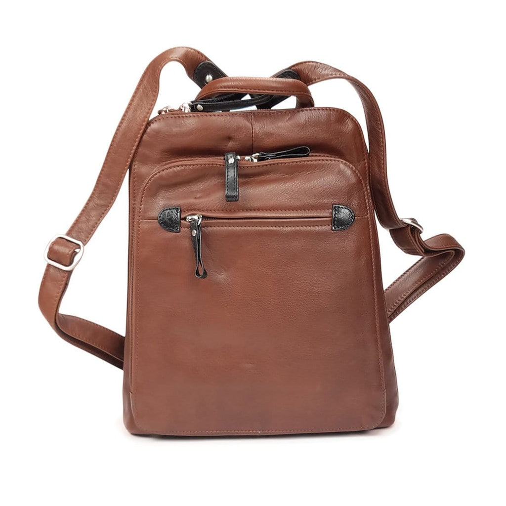 Osgoode Marley Organizer Backpack (7107) Handbags Brandy