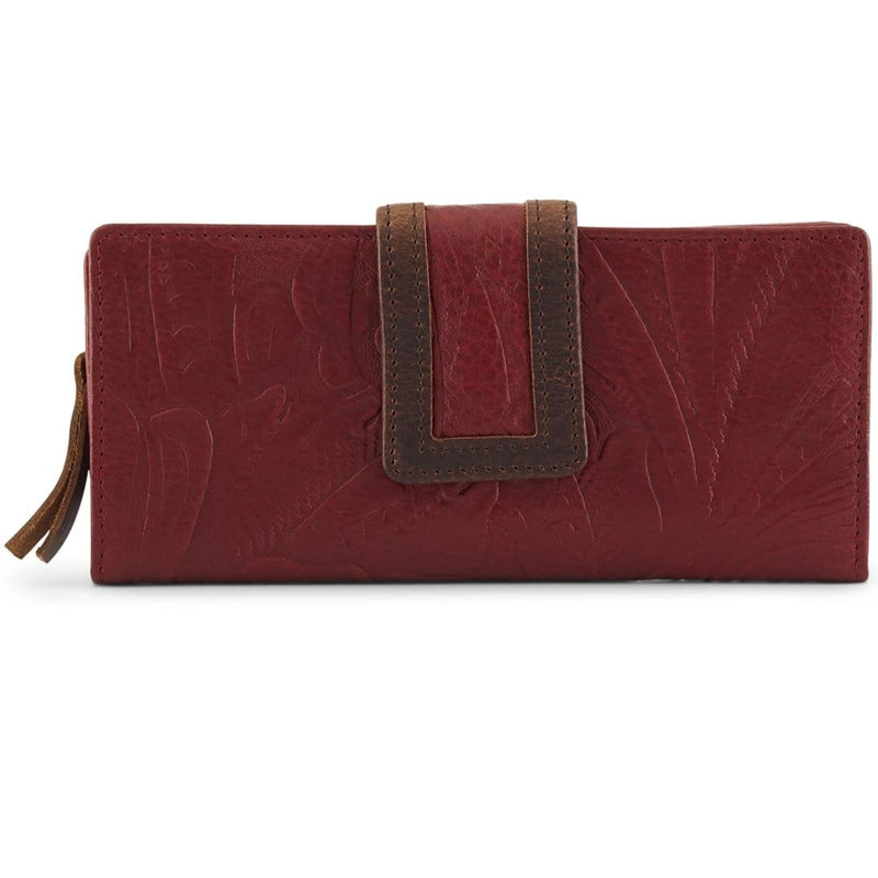 Osgoode Marley Floral Clutch Wallet (1436) Handbags Henna