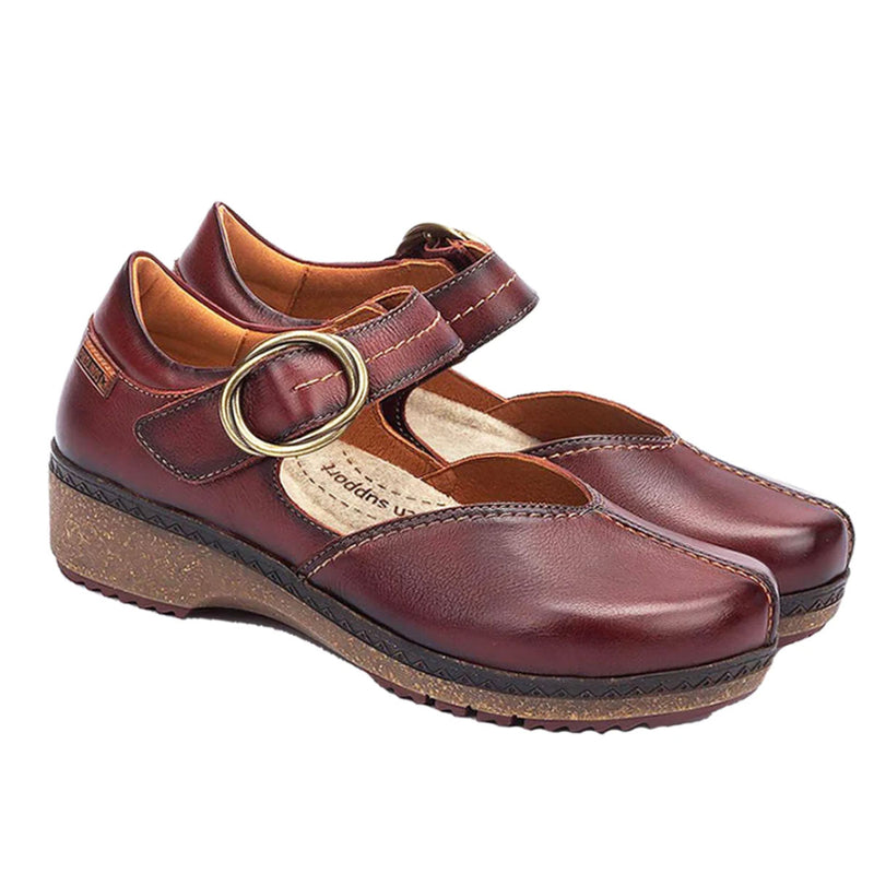 Pikolinos Granada Mary Jane (W0W-4837) Womens Shoes Caoba