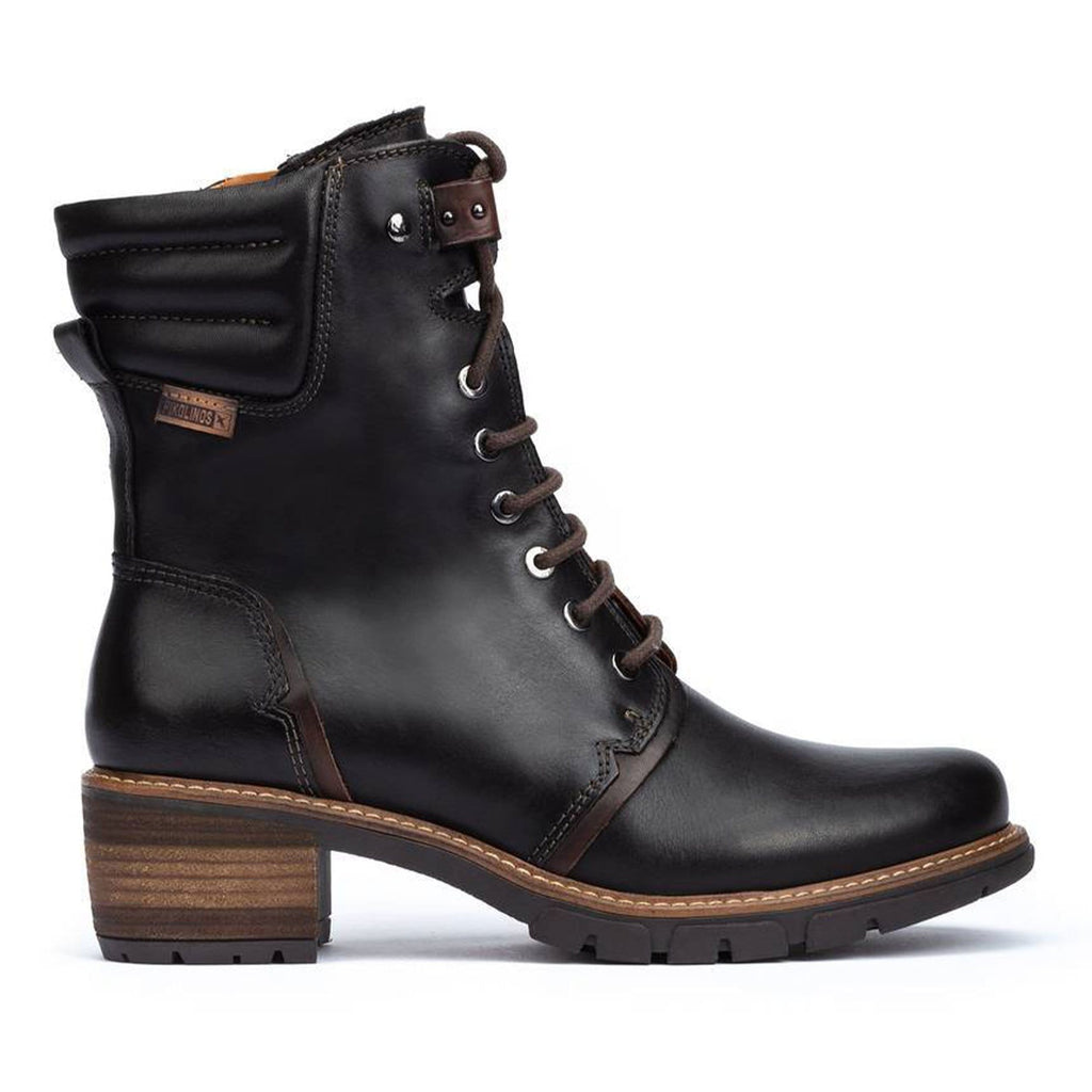 Pikolinos San Sebastian Heeled Boot (W1T-8812) Womens Shoes Black
