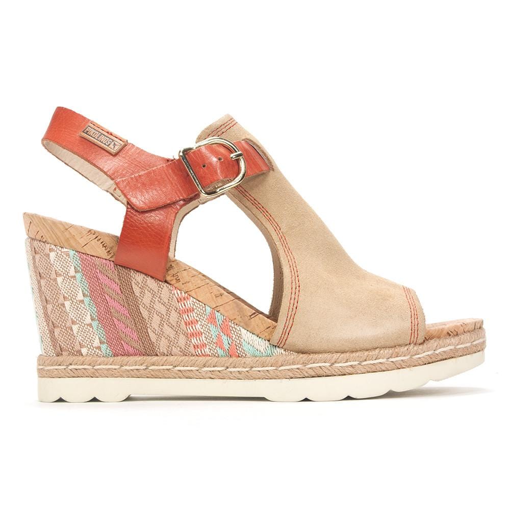 Pikolinos Bali Wedge (W2L-0871SE) Sandal Womens Shoes Camel