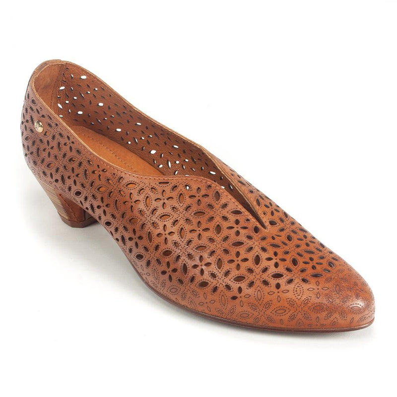 Pikolinos Elba Perforated Heel (W4B-5900) Womens Shoes Brandy