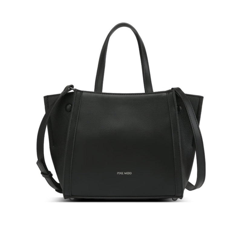 pixie mood Valentina Small Tote Handbags Black