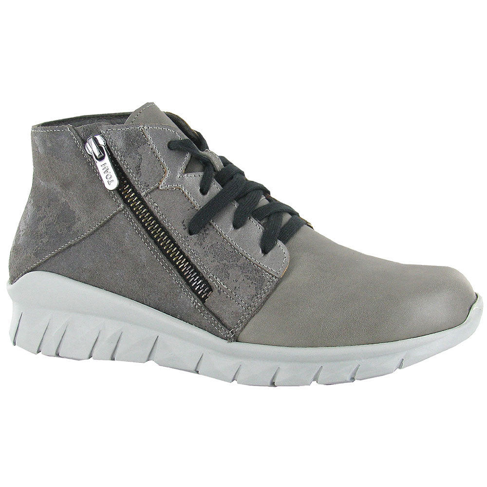 Grey Marble Suede/Foggy Grey Leather/Mirror Leather