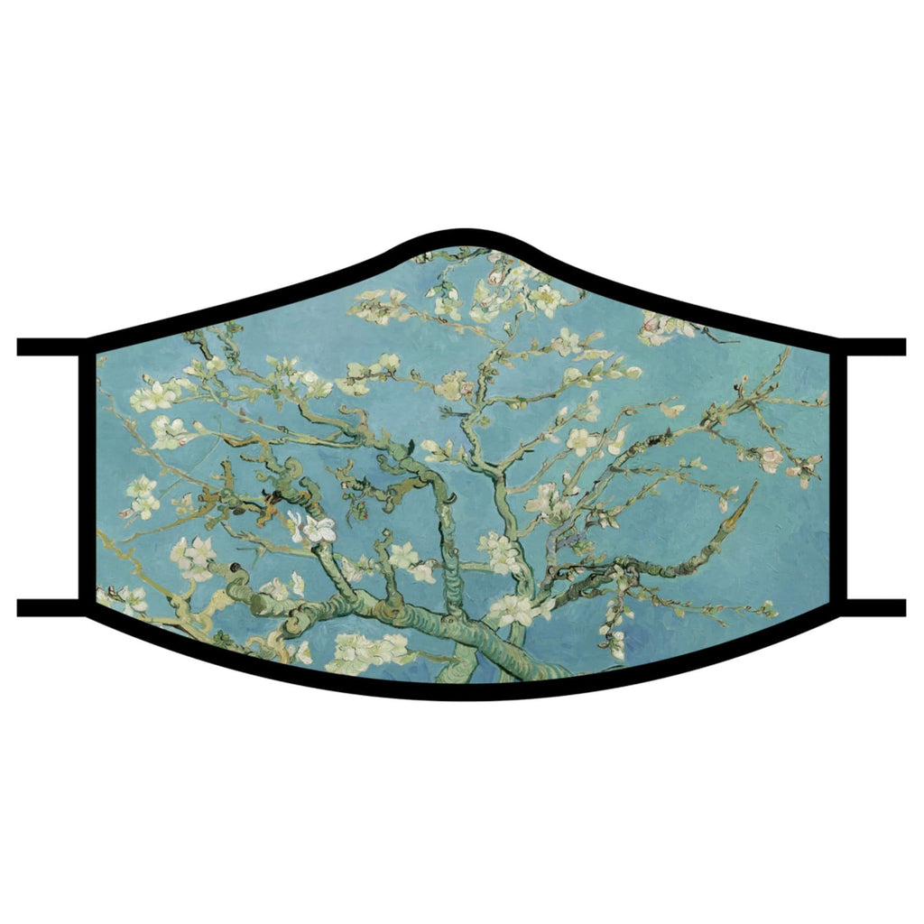 GAZEBO GREEN Face Mask Accessories Van Gogh Almond Blossom