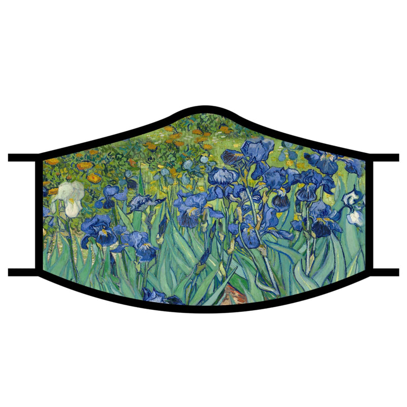 GAZEBO GREEN Face Mask Accessories Van Gogh Irises