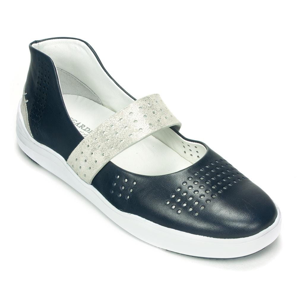 Regarde Le Ciel Alboran-16 Mary Jane Sneaker Womens Shoes Blue