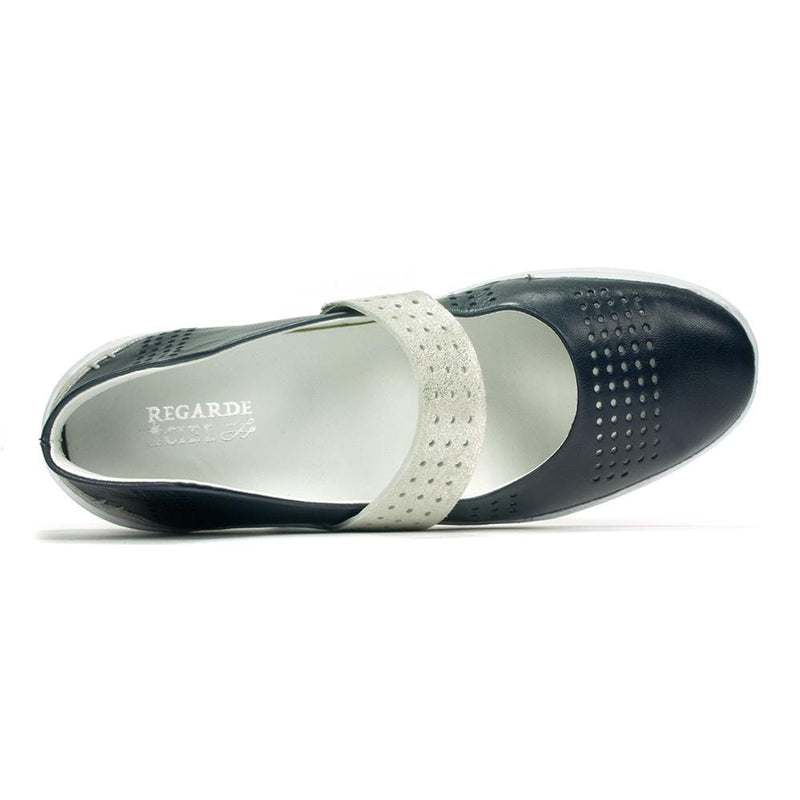 Regarde Le Ciel Alboran-16 Mary Jane Sneaker Womens Shoes 