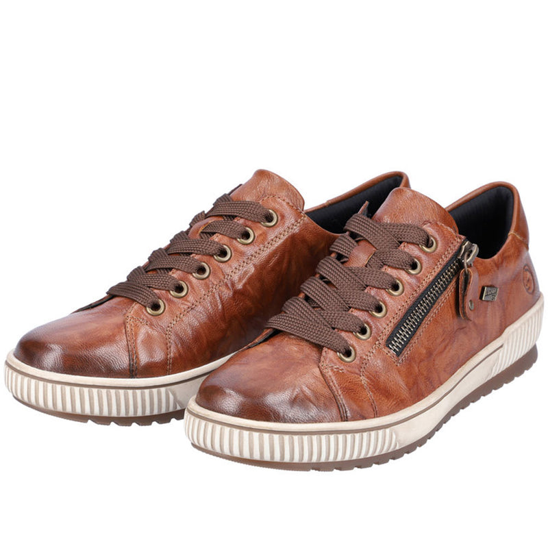 Remonte Classic Leather Sneaker (D0700) Womens Shoes 