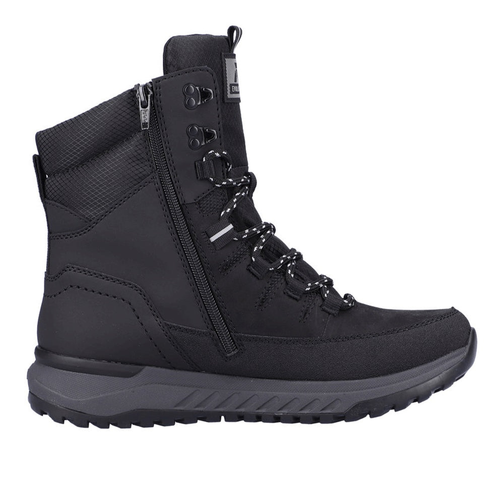 Revolution Hi Top Snow Boot (U0171) Mens Shoes 00 Black