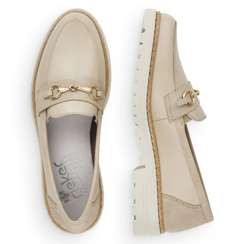 beskyttelse Dusør vurdere Rieker 54862 Women's Leather and Imitation Leather Slip On Loafer – Simons  Shoes