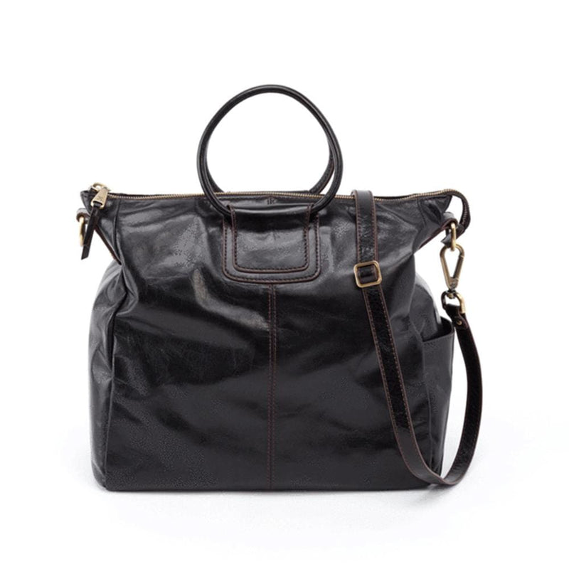 Hobo Sheila Large Satchel (VI-35019) Handbags Black