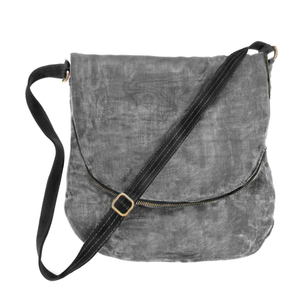 Smateria Courier Messenger Bag Handbags Charcoal