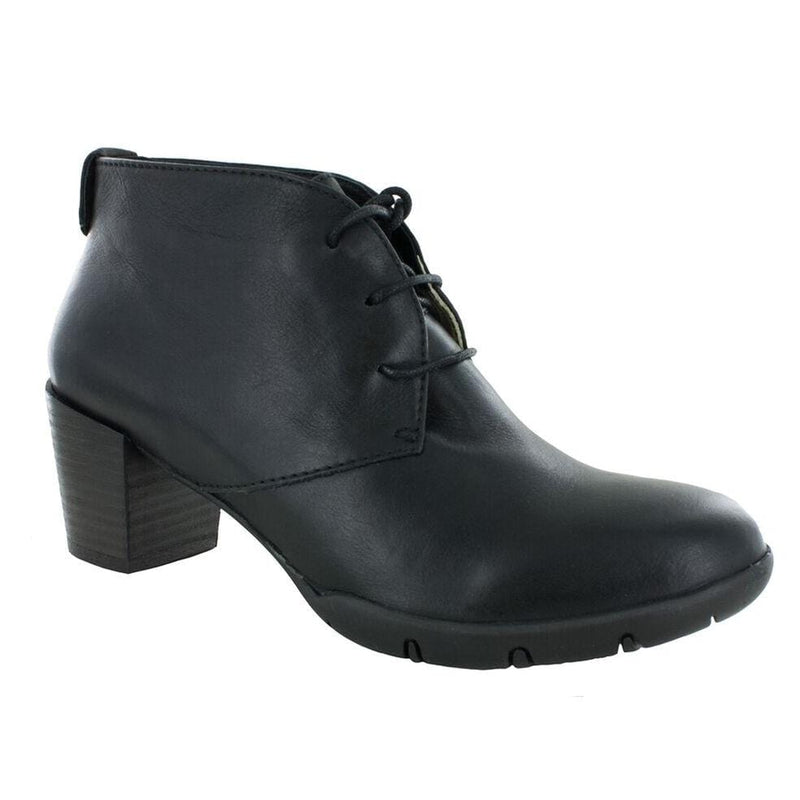 Wolky Bighorn Heeled Bootie (3610) Womens Shoes 50-000 Black