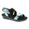 Wolky Electra Strappy Sandal (0667) Womens Shoes 08-850 Ice Blue