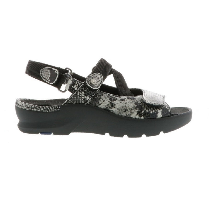 Wolky Lisse Sandal Womens Shoes 77-210 Anthracite