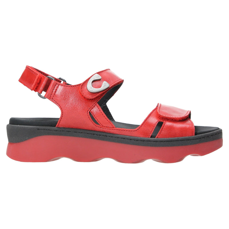 Wolky Medusa Slingback Sandal Womens Shoes 33-500 Red