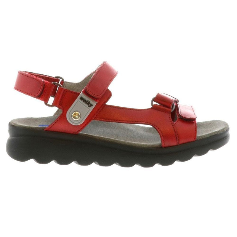 Wolky Mile Sandal Womens Shoes 50-500 Red