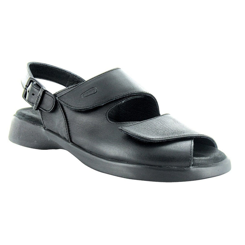 Wolky Nimes Slingback Sandal (0617) Womens Shoes 300 Black Leather