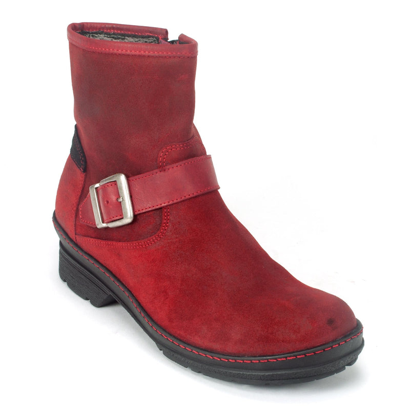 Wolky Nitra Boot Womens Shoes 50-505 Dark Red