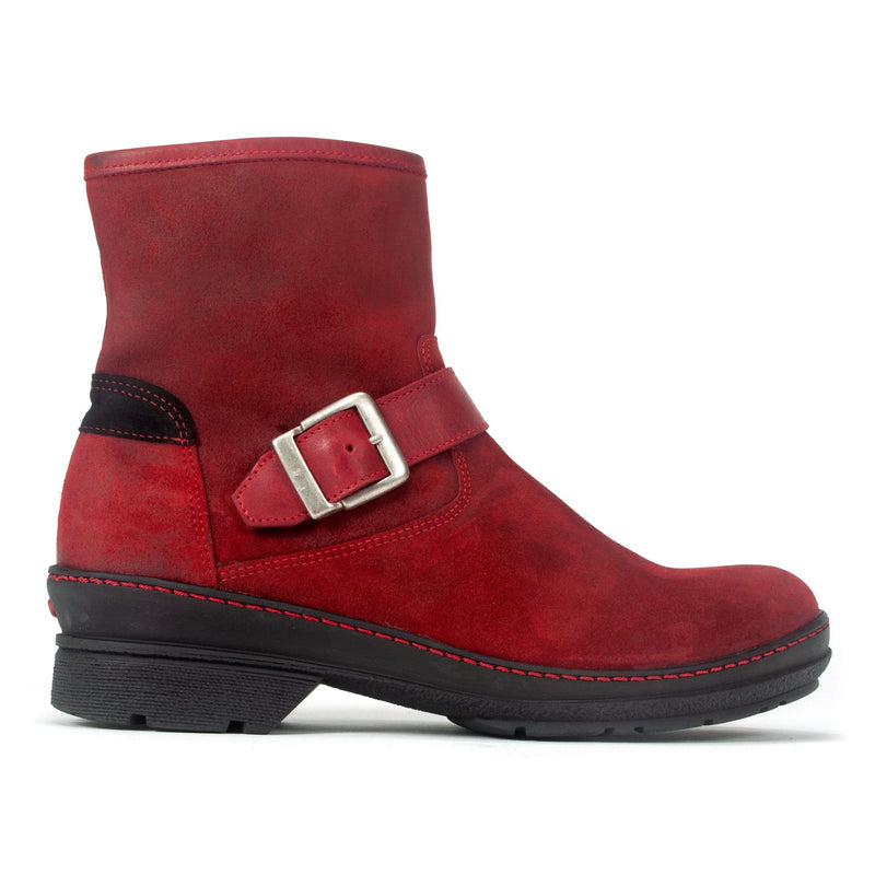 Wolky Nitra Boot Womens Shoes 50-505 Dark Red