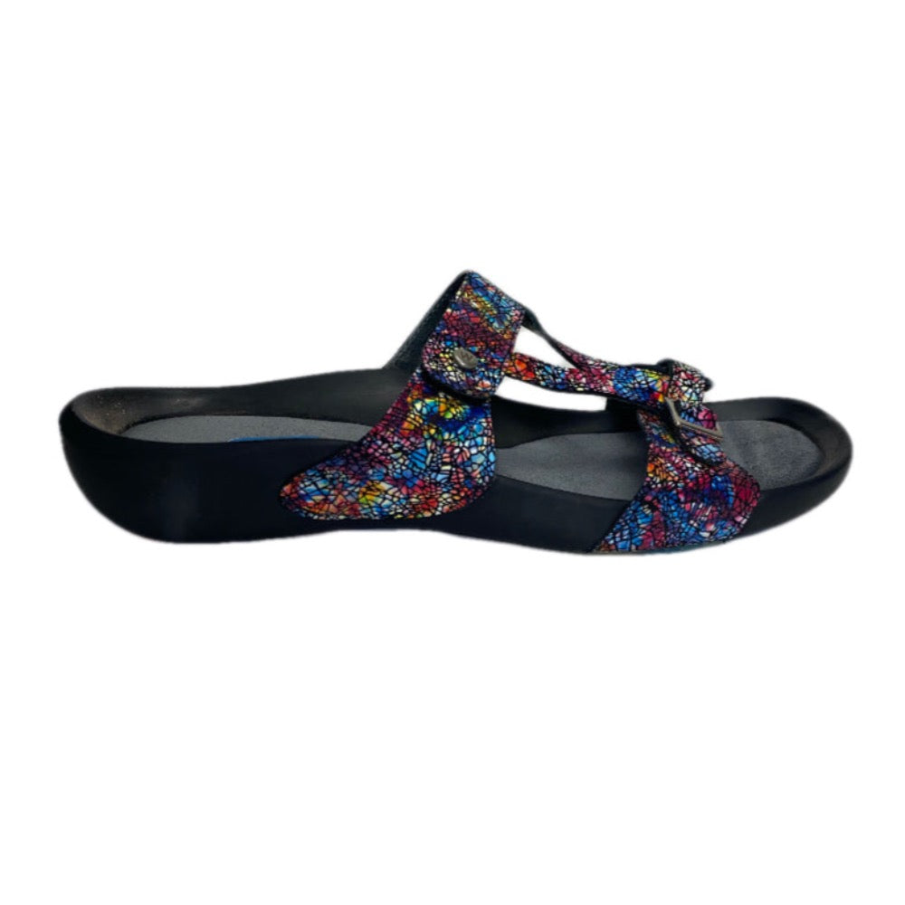Wolky O'Connor Sandal Womens Shoes 497 Multi Black