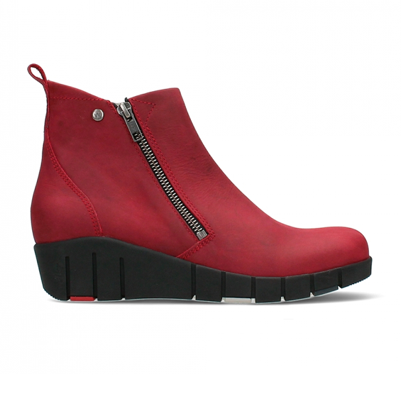 Wolky Phoenix Boot Womens Shoes 10-505 Dark Red
