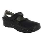 Wolky Strap Cloggy Clog Womens Shoes 999 Black Lycra