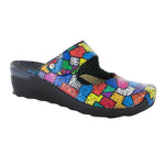 Wolky Up Cut Out Clog (2576) Womens Shoes 94-992 Picasso Multi