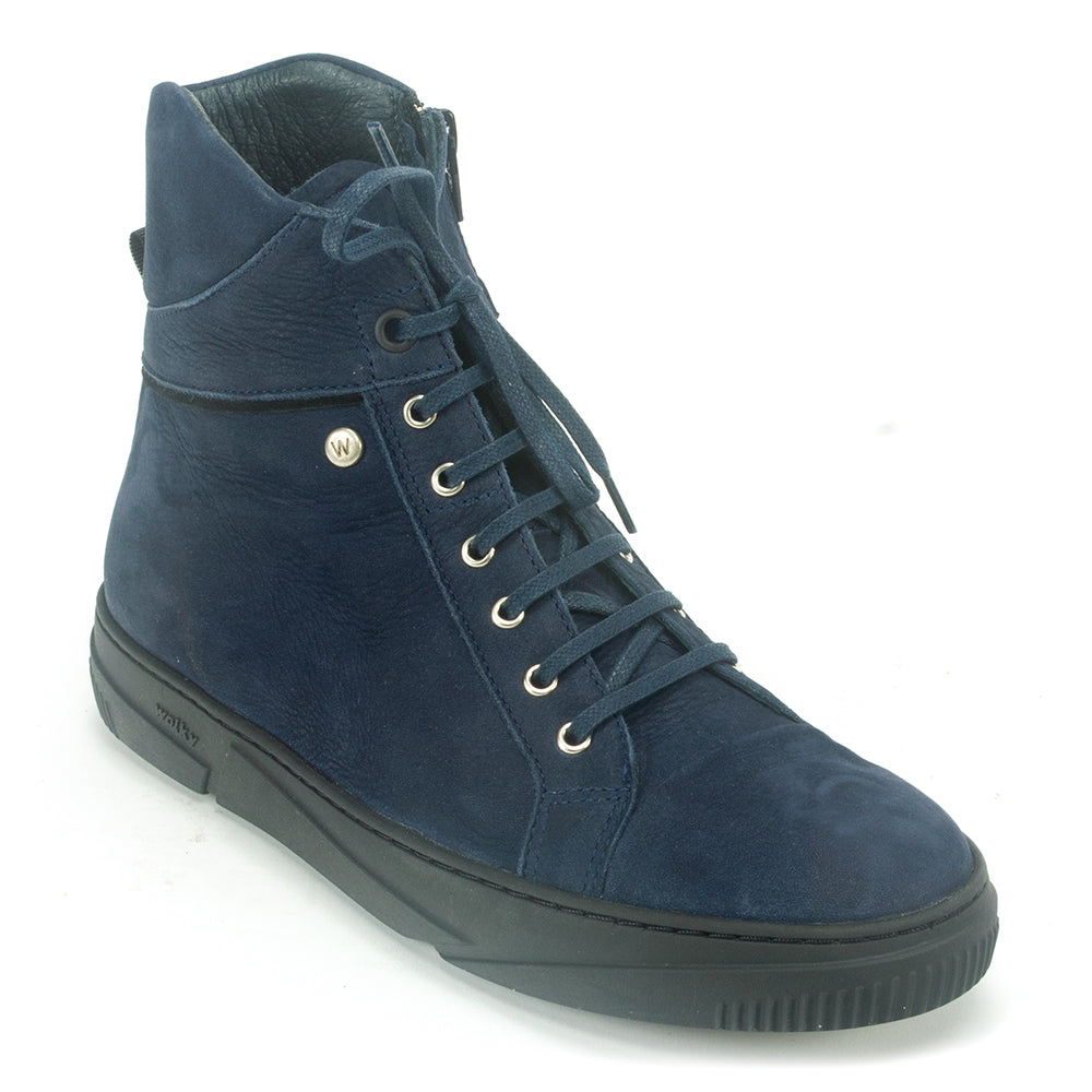 Wolky Wheel Ankle Boot Womens Shoes 11-800 Blue