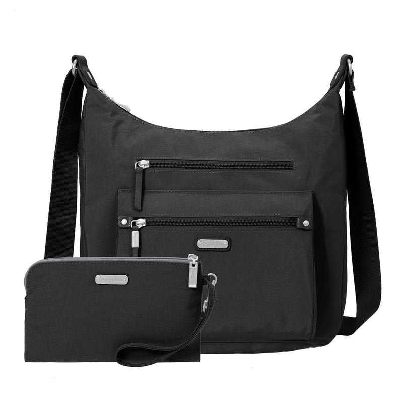 Baggallini Day Trip Hobo (DTH284) Handbags Black