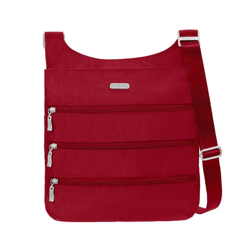 Baggallini Big Zipper Bag (LZP474) Handbags Red