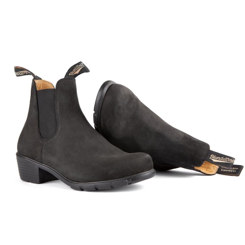 Blundstone Chelsea Heel Boot (1960) Womens Shoes Black