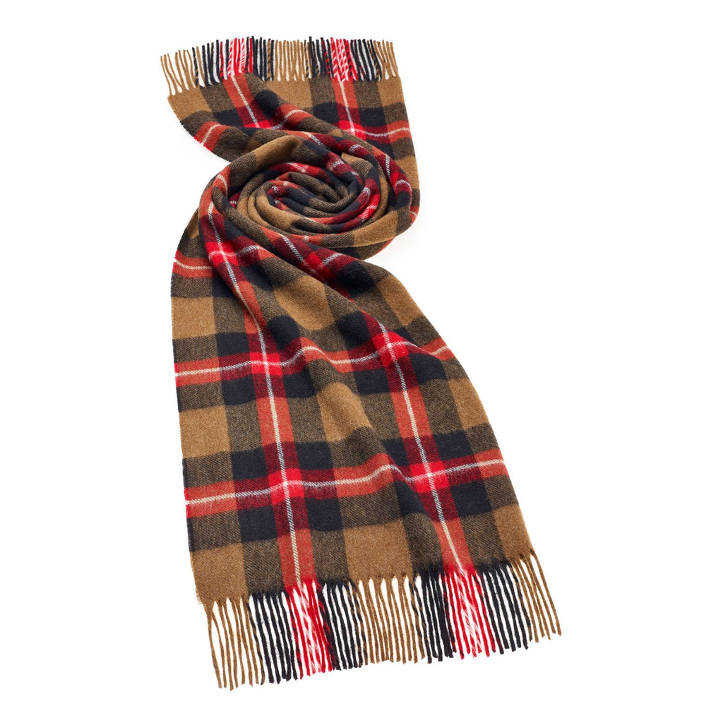 bronte moon Blanket Scarf Women's Clothing camel/red