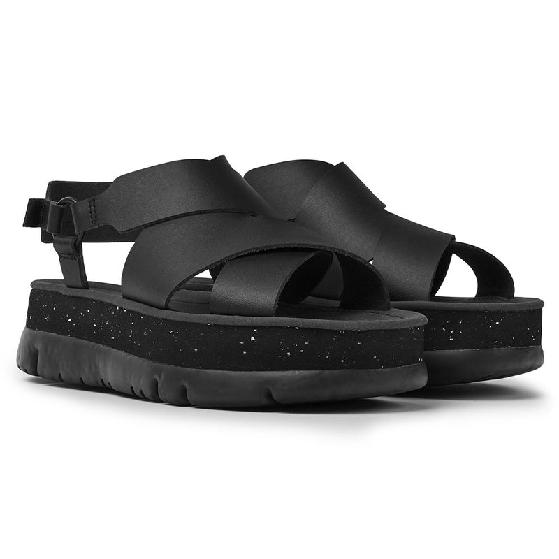Camper Oruga Up Sandal (K201399) Womens Shoes 001 Black