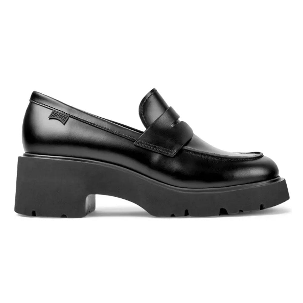 Camper Milah Chunky Loafer (K201425) Womens Shoes 002 Black