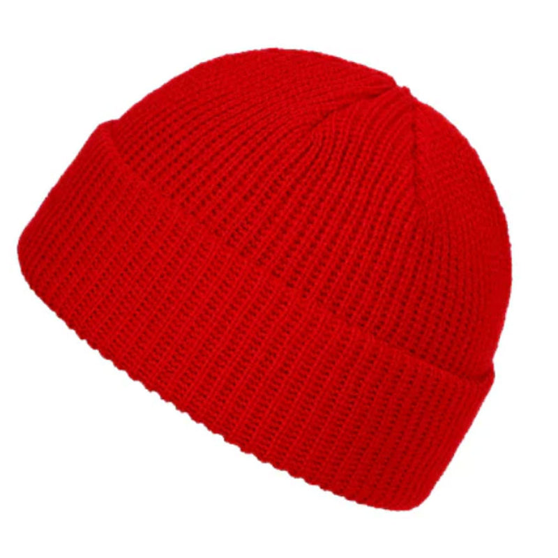 caps apparel Fisherman Unisex Beanie Men's Clothing Red