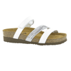 Naot Columbus Slide Sandal (7219) Womens Shoes White Multi Rivets/White Pearl Lthr