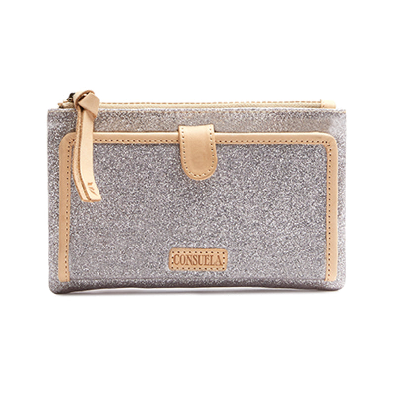 consuela Violet Slim Wallet Handbags Multi