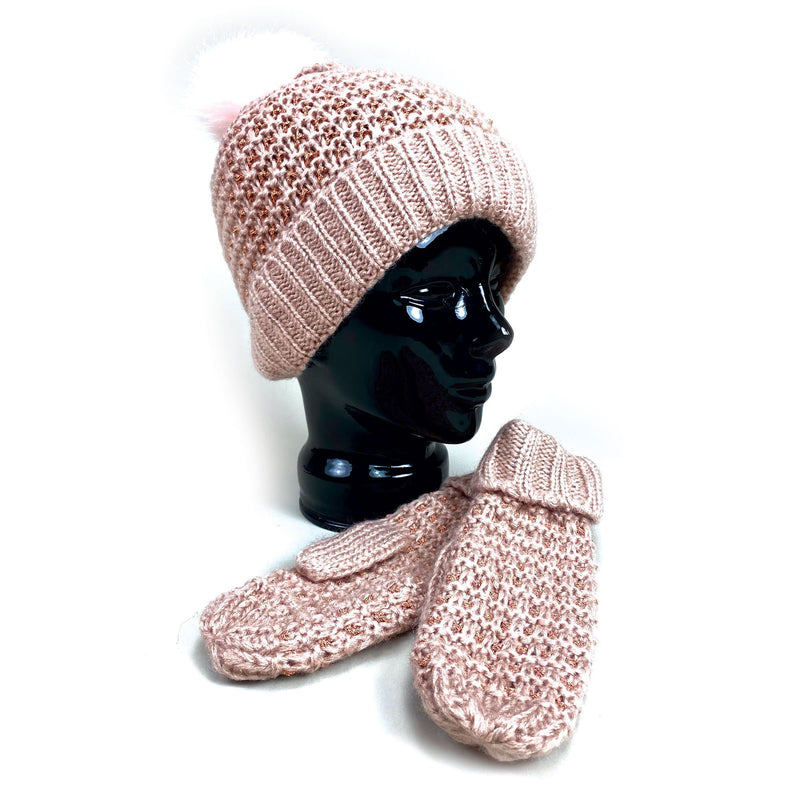 Cymbo Accessories Rose Gold Mittens Women's Clothing 