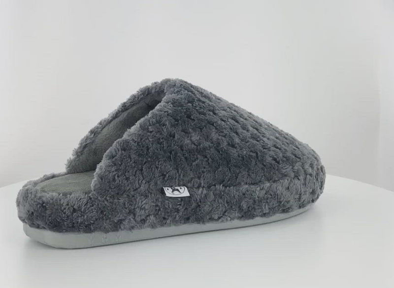 Naot Unwind Women's Cozy Gray Slippers | Simons Shoes
