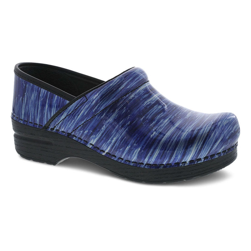 Dansko Professional Blue Water Patent Womens Shoes Blue Water Patent