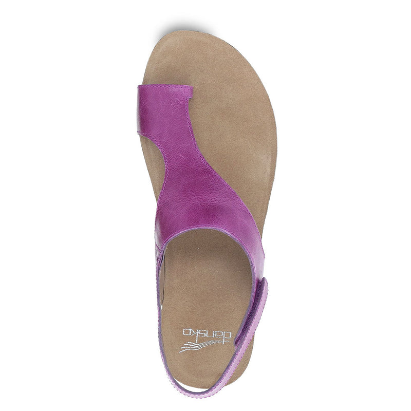 Dansko Reece T Strap Slingback Sandal Womens Shoes 