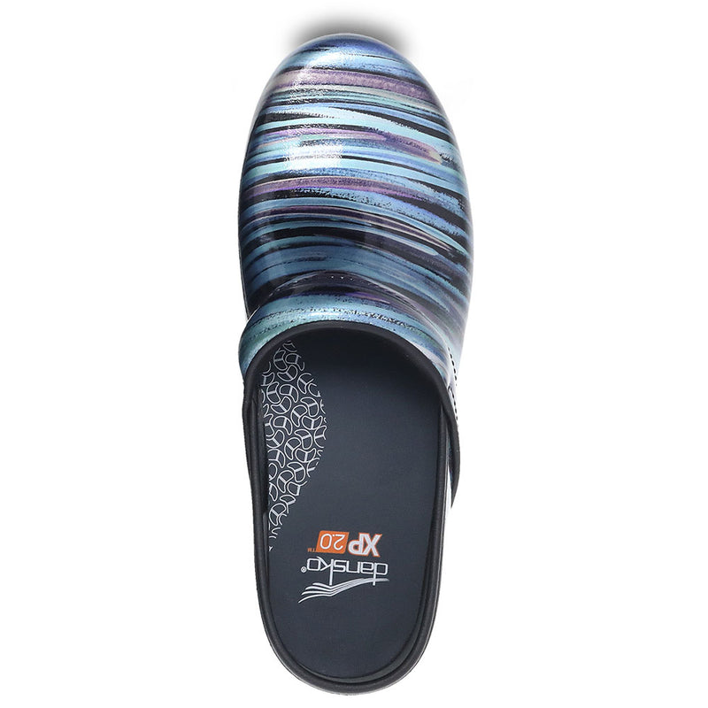 Dansko XP 2.0 Glitter Waves Patent Womens Shoes 